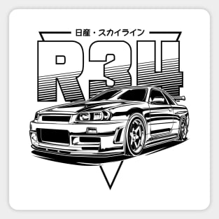 Skyline GTR R34 Magnet